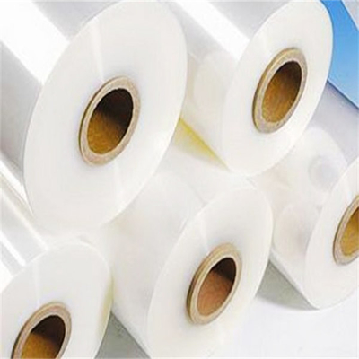 Cinque strati 30 micron di POF della poliolefina dell'involucro di plastica 52cm di film di larghezza per il vassoio bollente